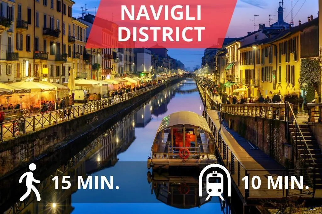 Appartamento Carrobbio'S Nest - Elegant With Wifi And Netflix Milano